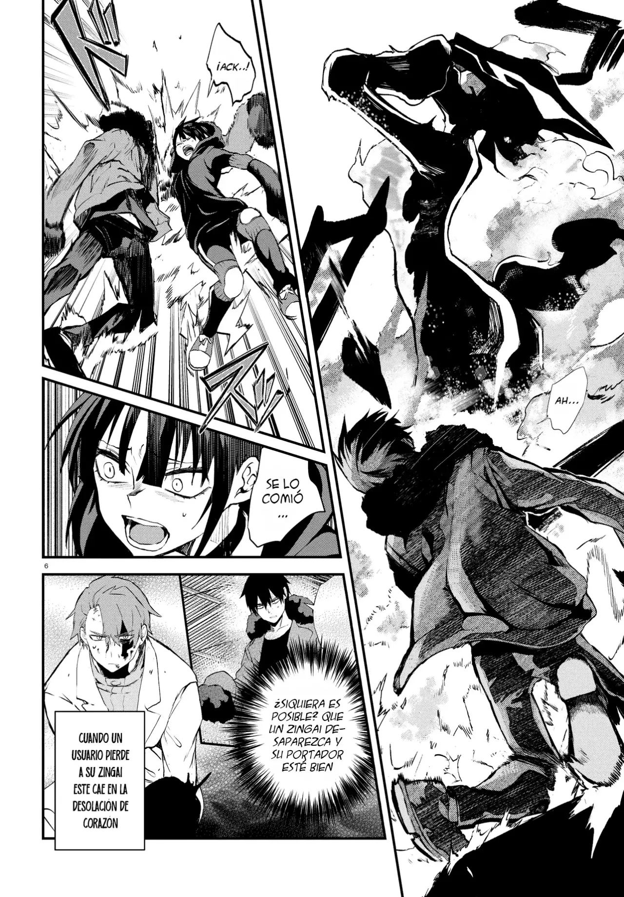Inochi no Tabekata Capítulo 7.2 - Página 7 en español