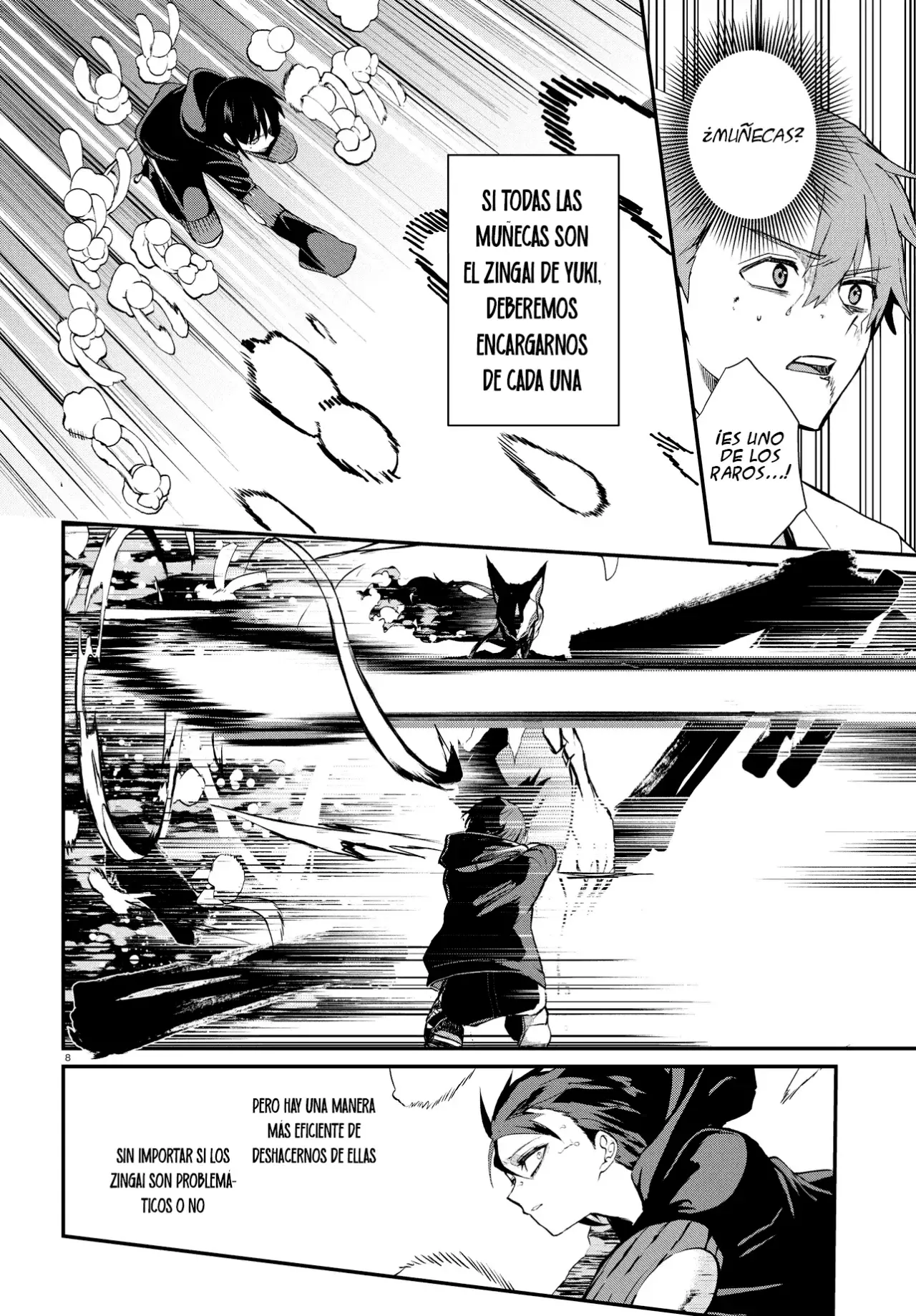 Inochi no Tabekata Capítulo 7.2 - Página 9 en español