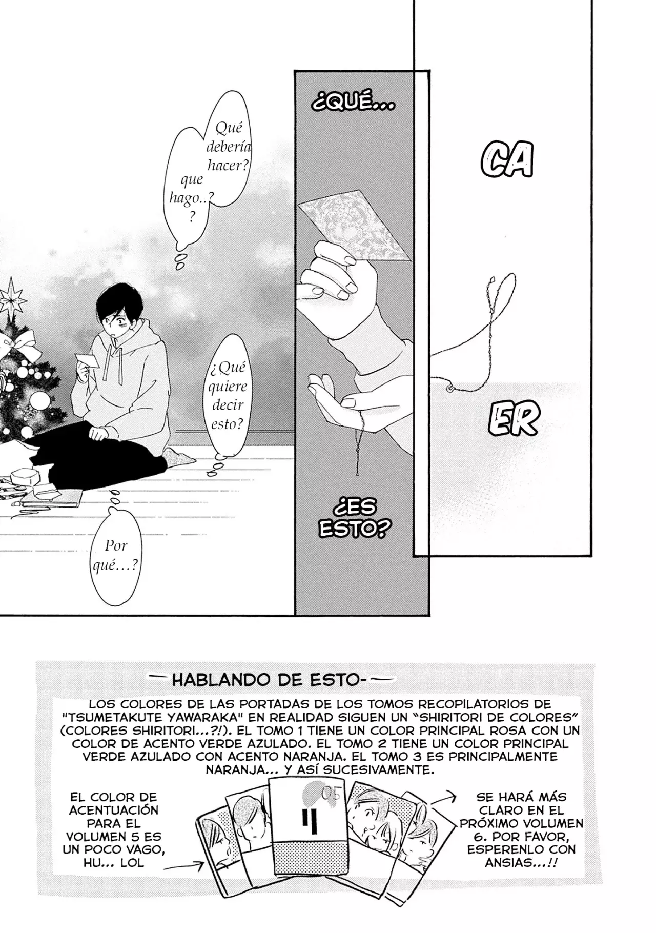 Tsumetakute Yawaraka Capítulo 25 - Página 3 en español