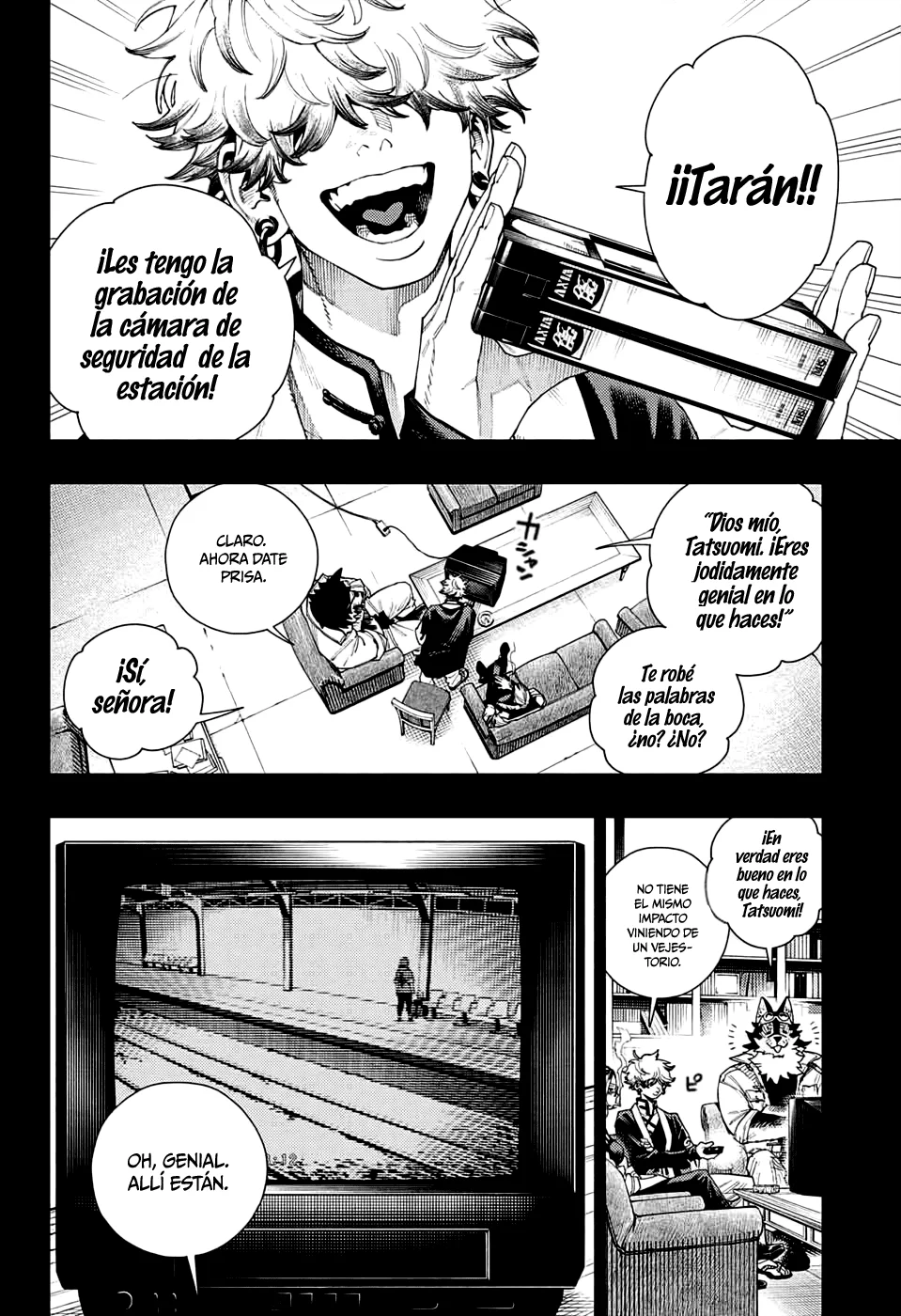 Gokurakugai Capítulo 10 - Página 11 en español