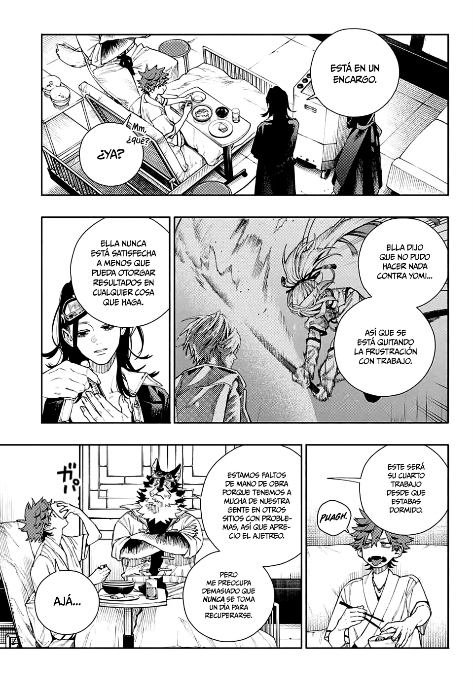 Gokurakugai Capítulo 10 - Página 22 en español