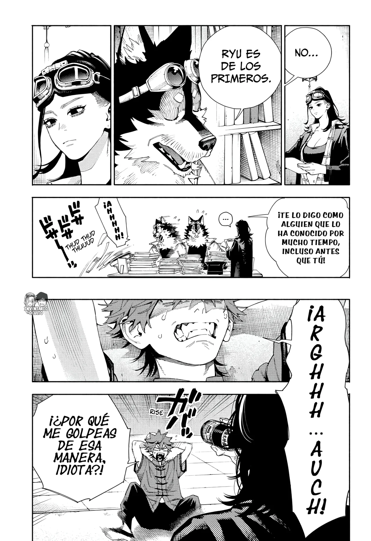 Gokurakugai Capítulo 11 - Página 12 en español