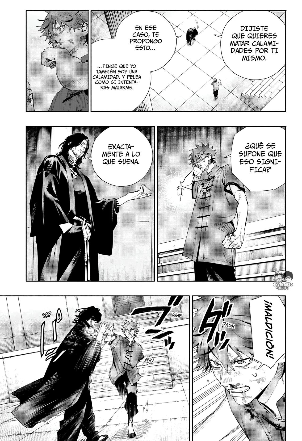 Gokurakugai Capítulo 11 - Página 18 en español