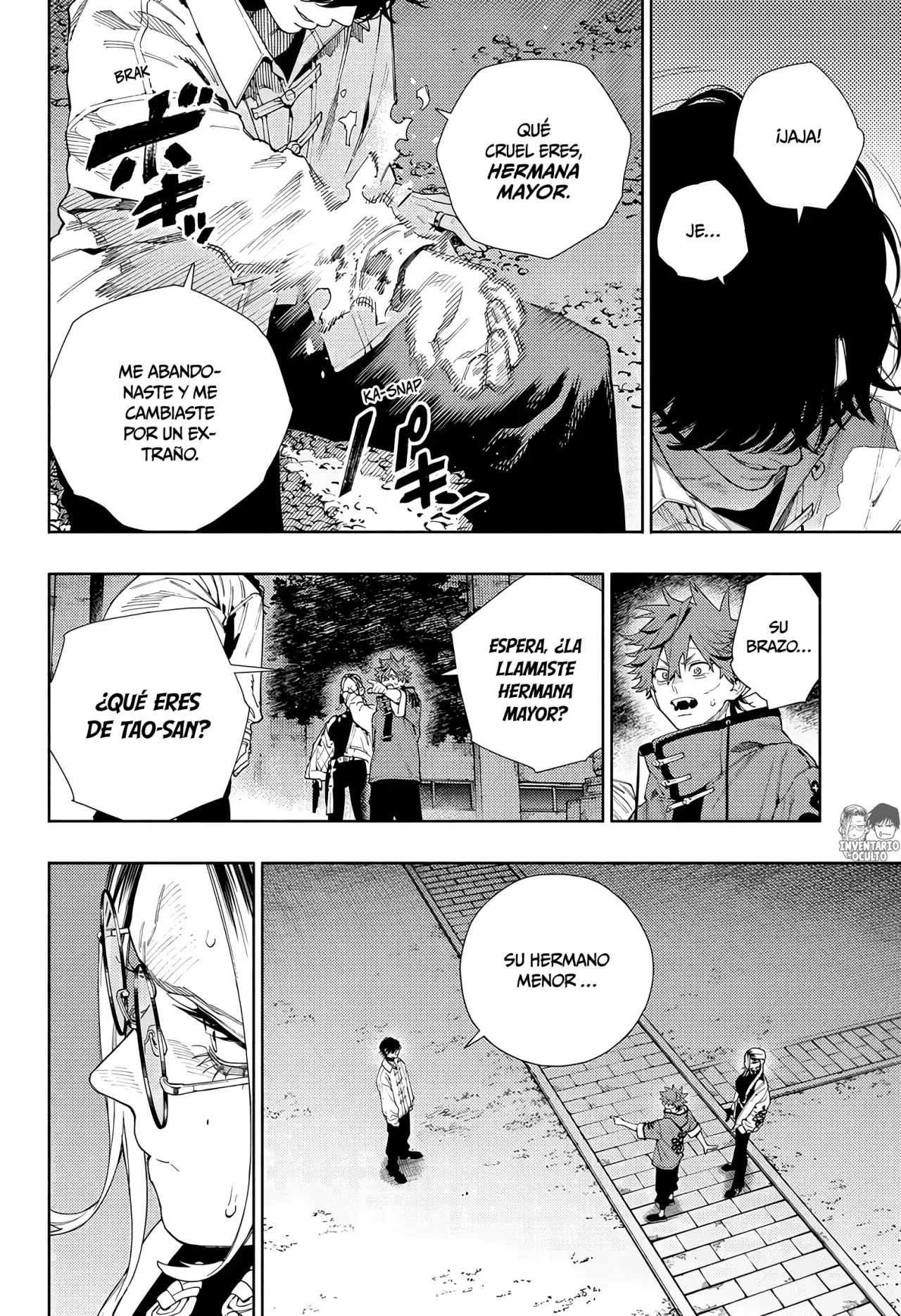Gokurakugai Capítulo 15 - Página 11 en español