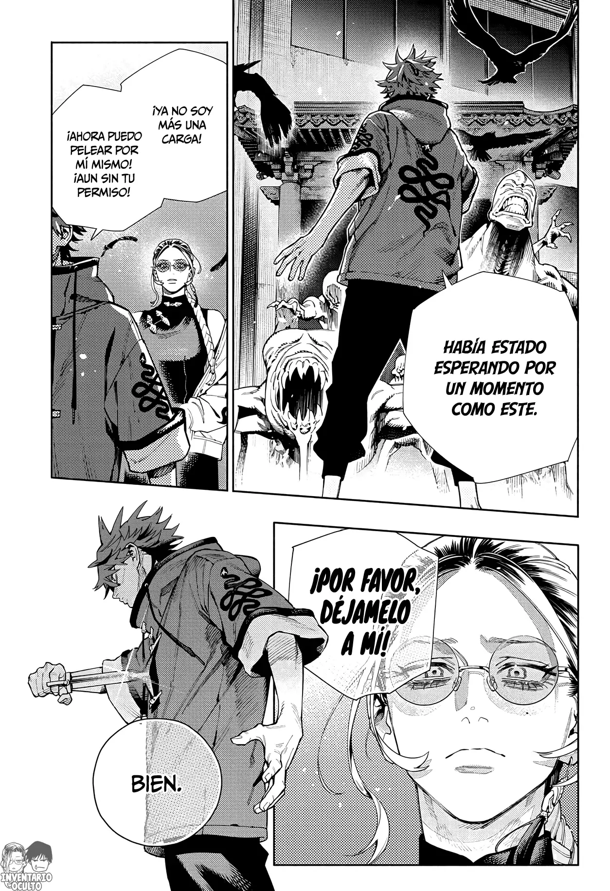 Gokurakugai Capítulo 15 - Página 18 en español