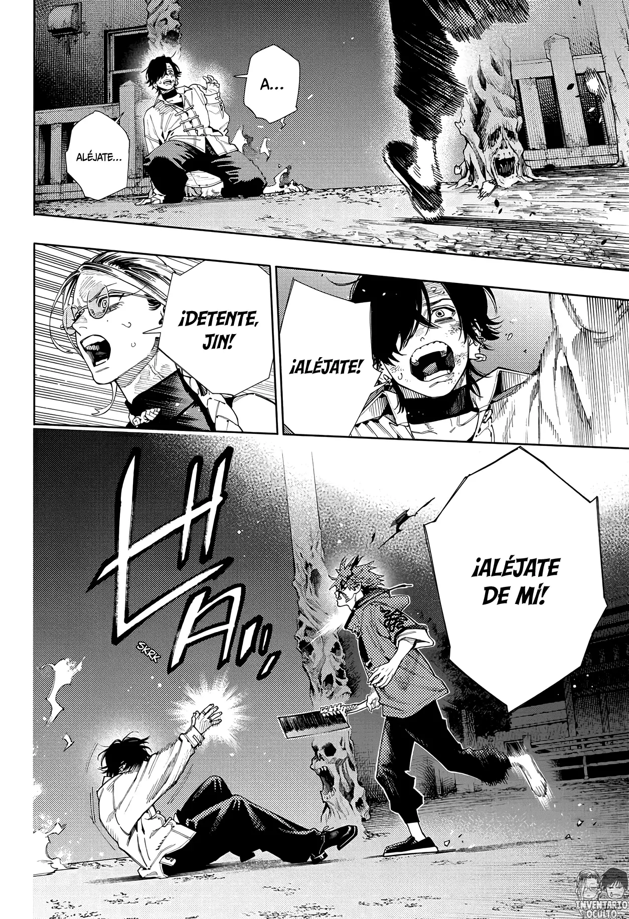 Gokurakugai Capítulo 15 - Página 26 en español