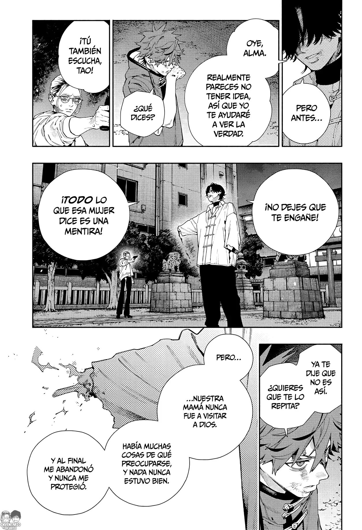 Gokurakugai Capítulo 15 - Página 32 en español