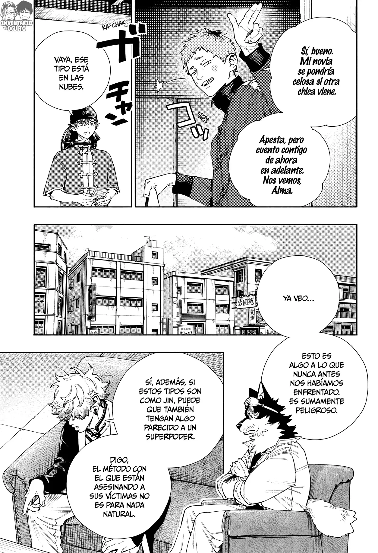 Gokurakugai Capítulo 16 - Página 20 en español