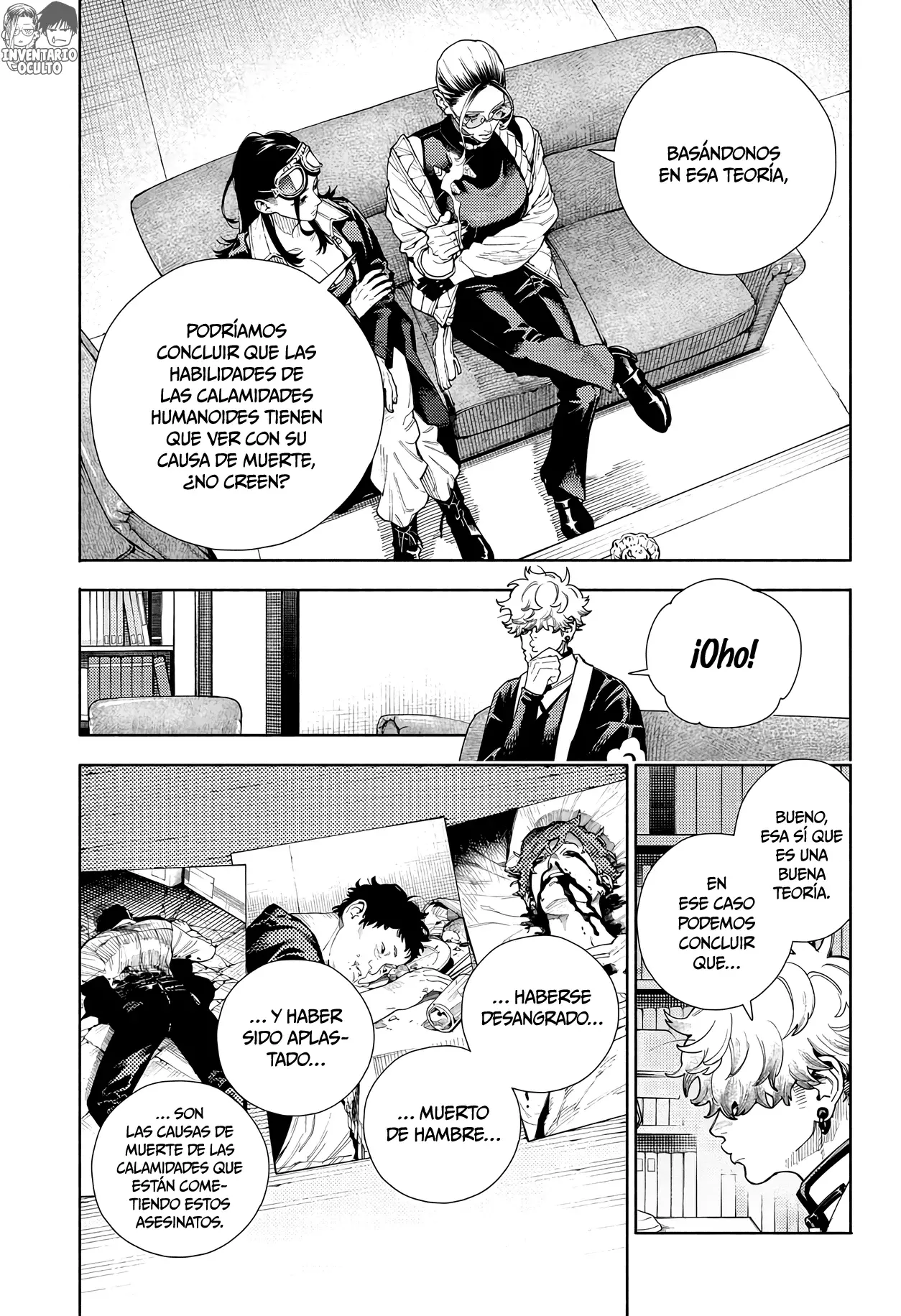 Gokurakugai Capítulo 16 - Página 22 en español
