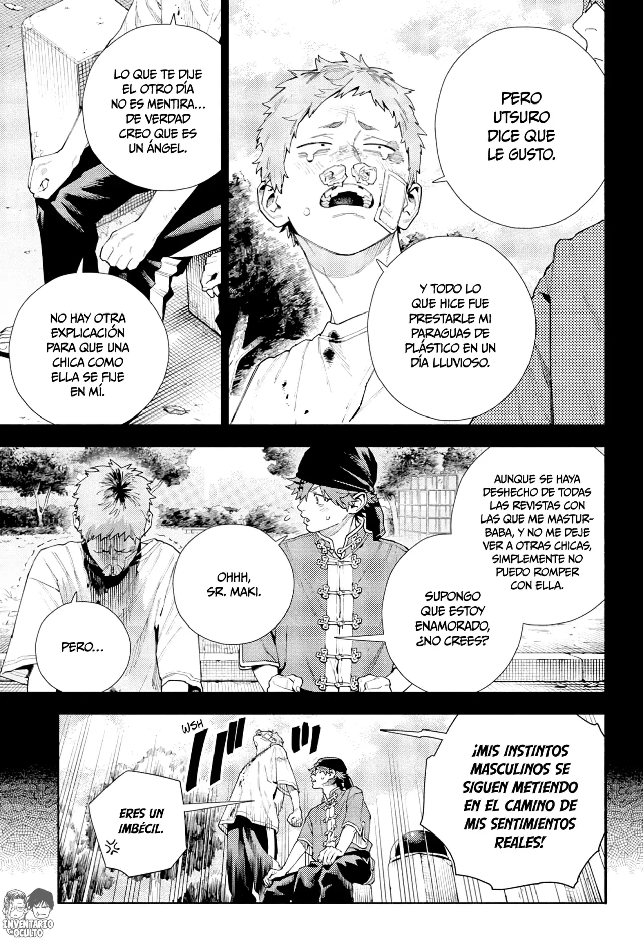 Gokurakugai Capítulo 17 - Página 14 en español