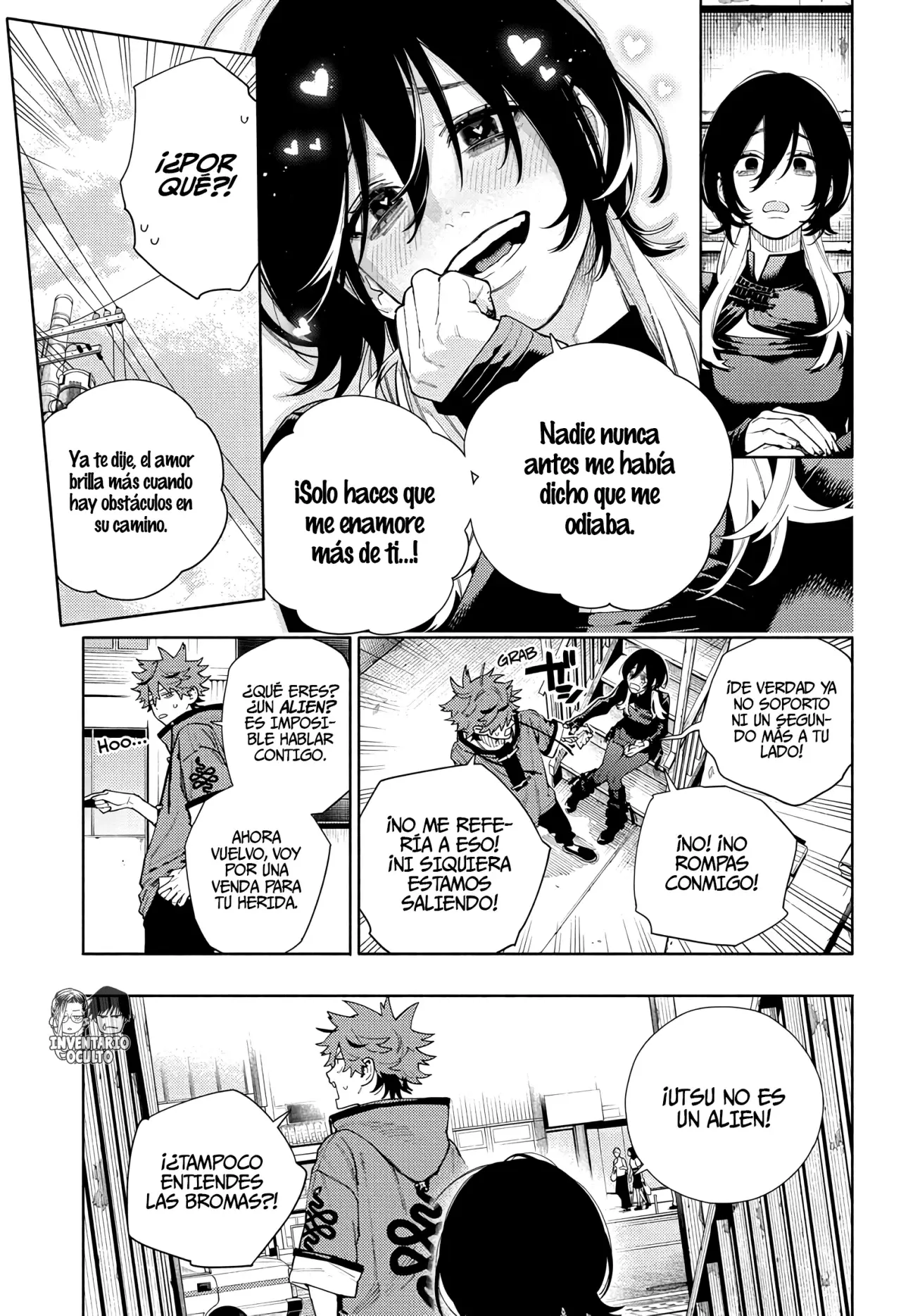 Gokurakugai Capítulo 18 - Página 11 en español