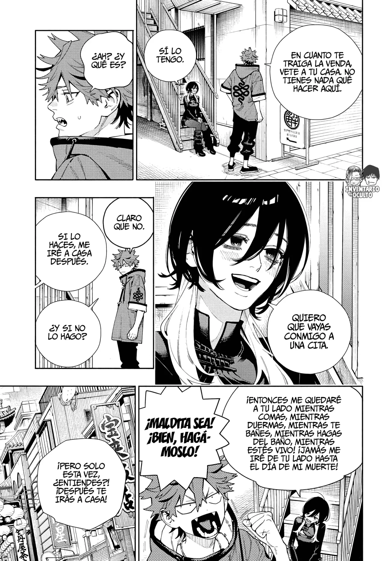 Gokurakugai Capítulo 18 - Página 13 en español