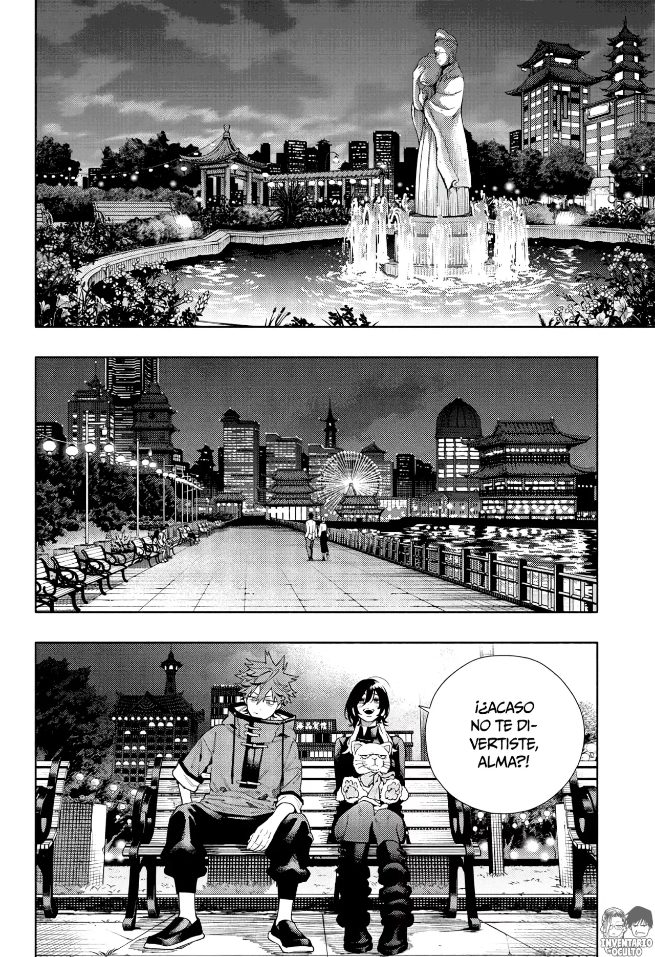 Gokurakugai Capítulo 18 - Página 20 en español