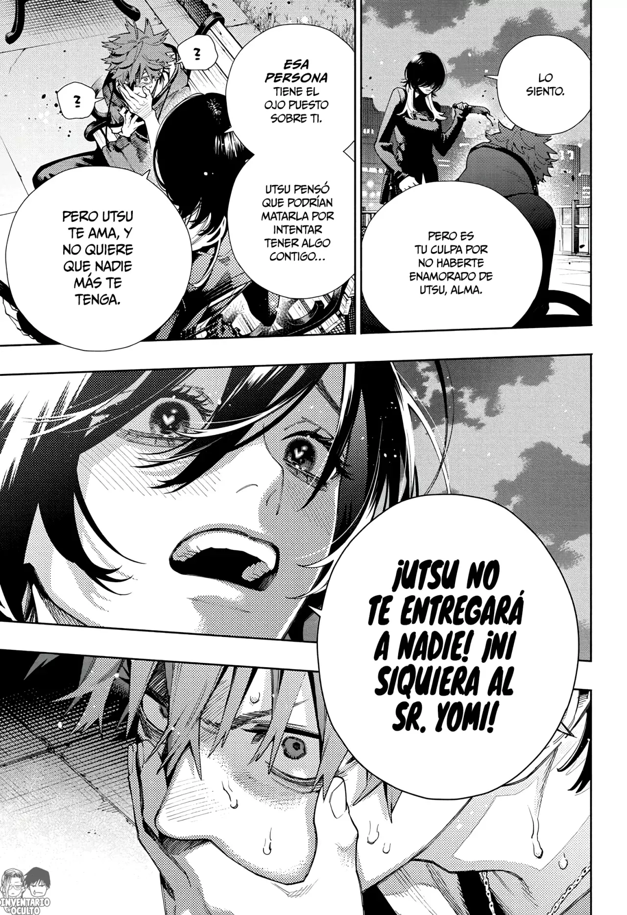 Gokurakugai Capítulo 18 - Página 25 en español