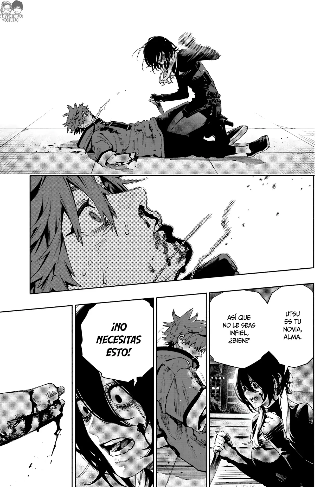 Gokurakugai Capítulo 19 - Página 18 en español