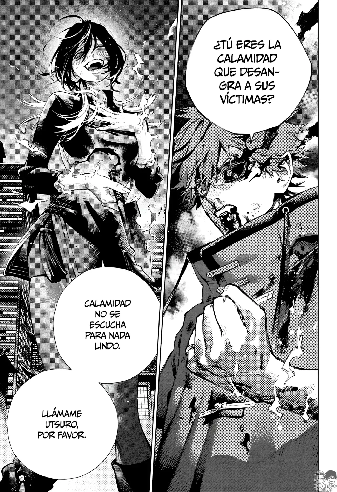 Gokurakugai Capítulo 19 - Página 22 en español