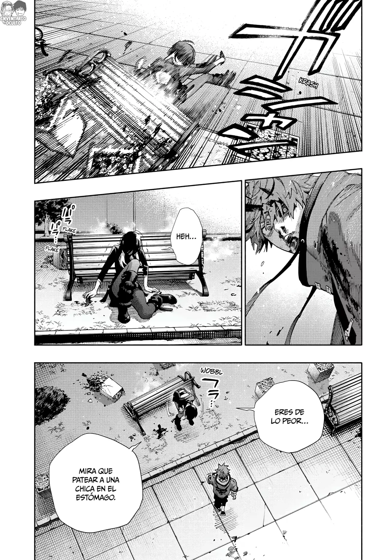 Gokurakugai Capítulo 19 - Página 24 en español