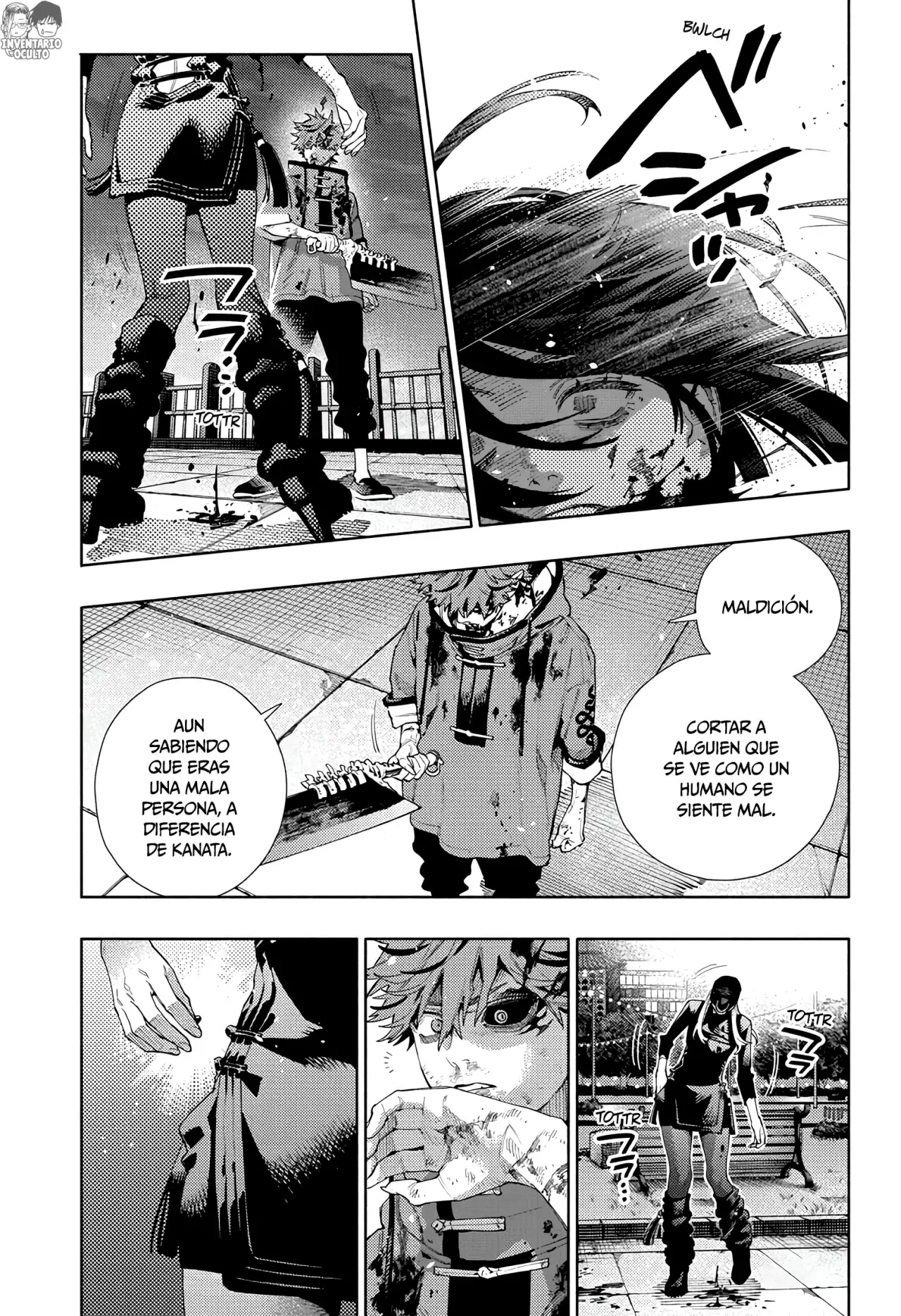 Gokurakugai Capítulo 19 - Página 26 en español