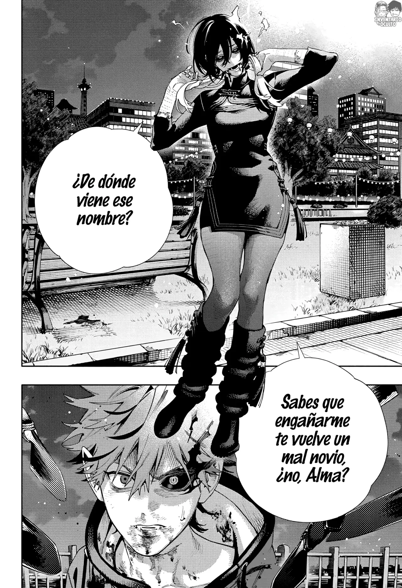 Gokurakugai Capítulo 19 - Página 29 en español