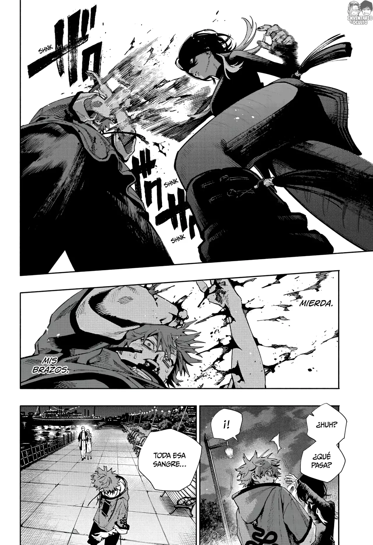 Gokurakugai Capítulo 19 - Página 7 en español