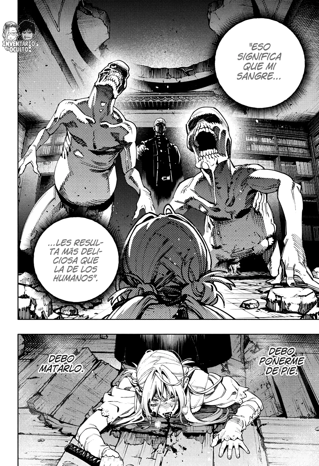 Gokurakugai Capítulo 24 - Página 22 en español