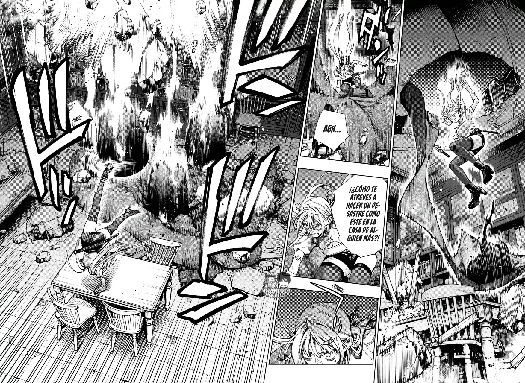 Gokurakugai Capítulo 24 - Página 9 en español
