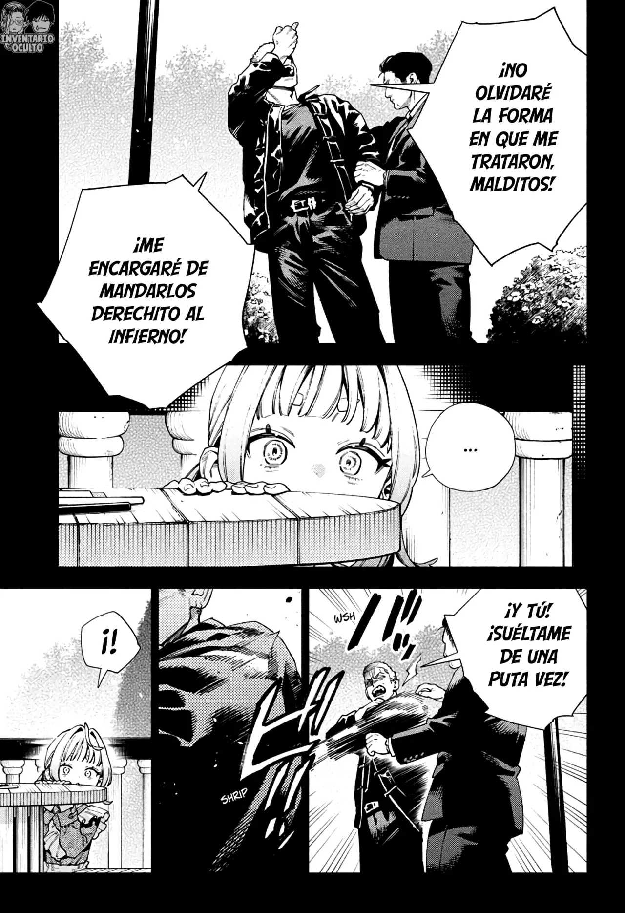 Gokurakugai Capítulo 25 - Página 10 en español