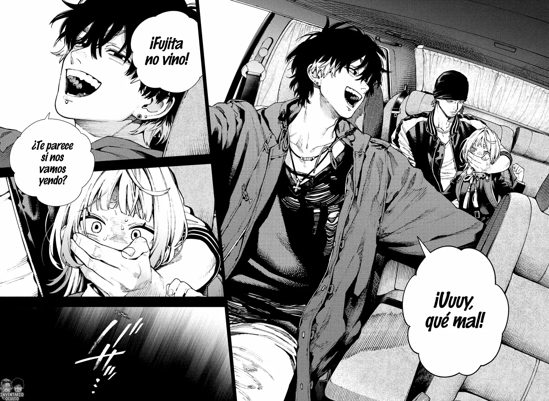 Gokurakugai Capítulo 25 - Página 18 en español