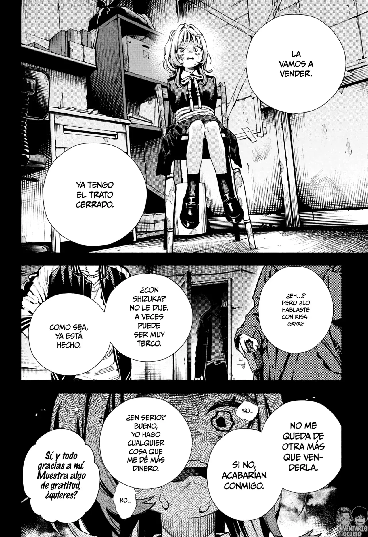 Gokurakugai Capítulo 25 - Página 22 en español