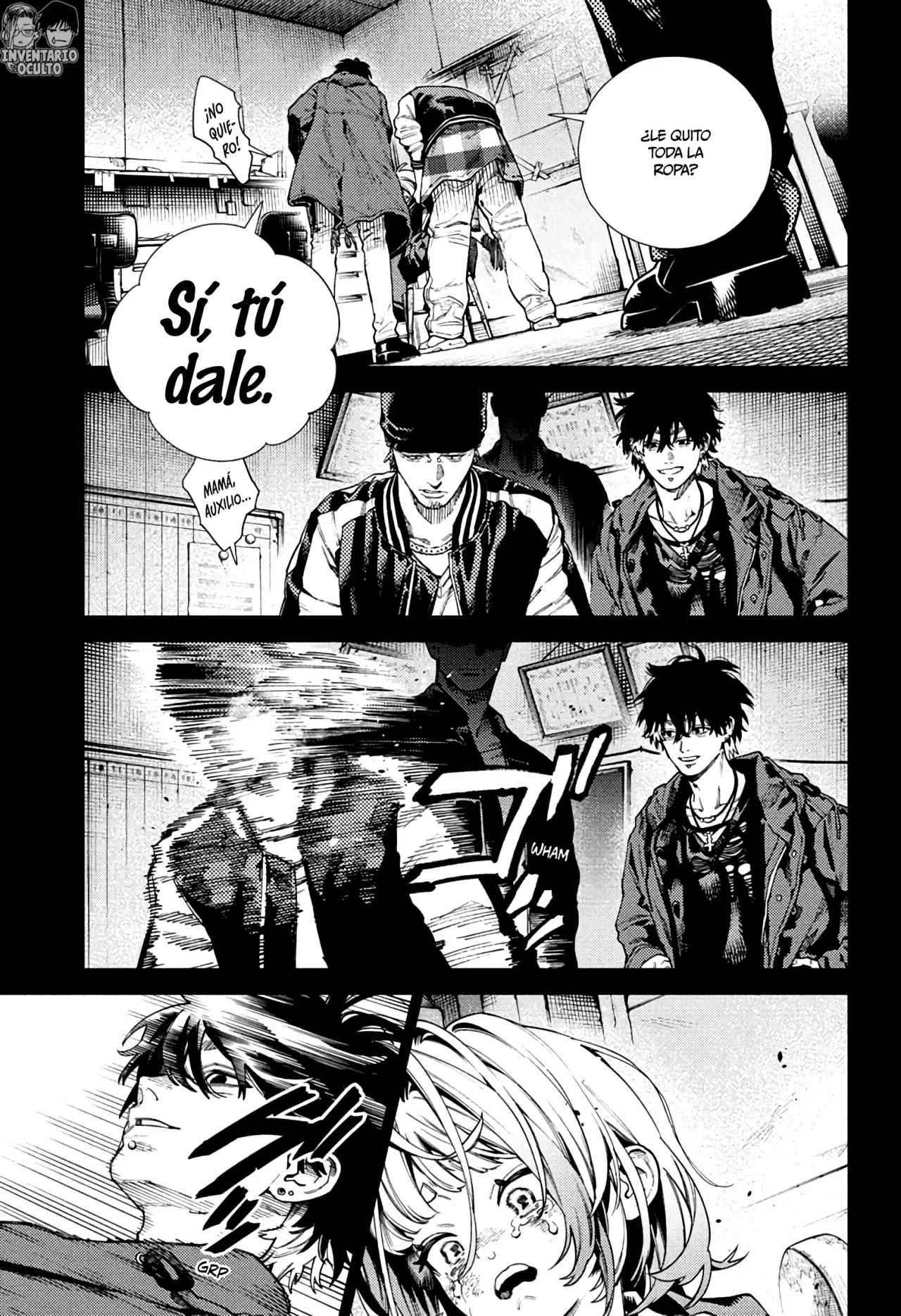 Gokurakugai Capítulo 25 - Página 23 en español