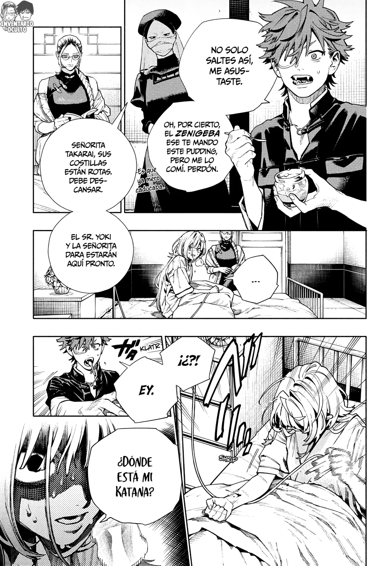 Gokurakugai Capítulo 26 - Página 18 en español