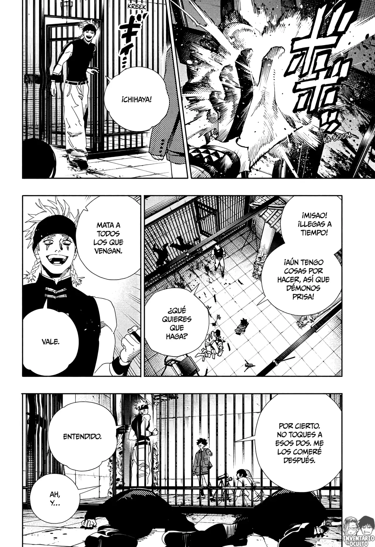 Gokurakugai Capítulo 28 - Página 14 en español