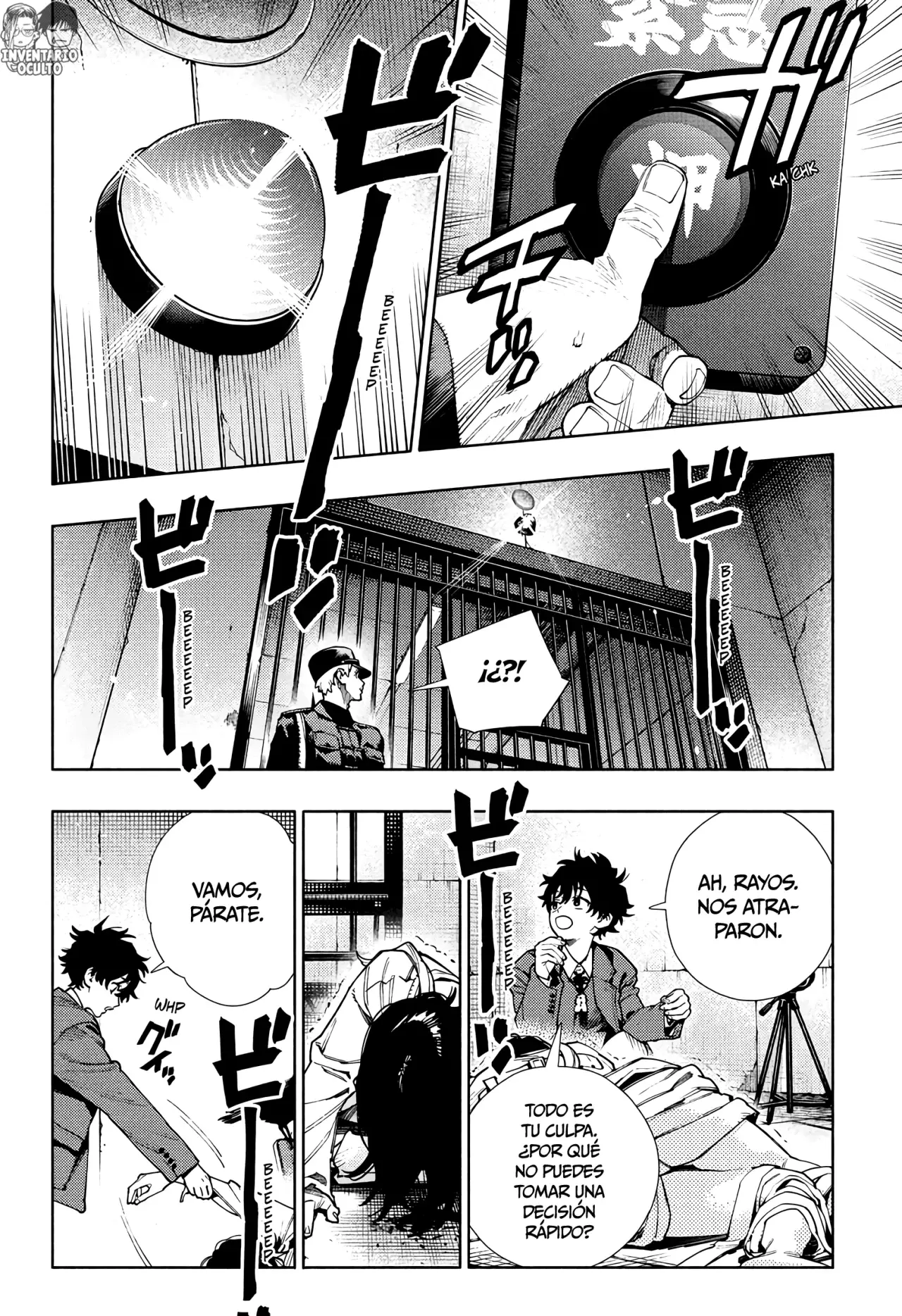 Gokurakugai Capítulo 28 - Página 8 en español