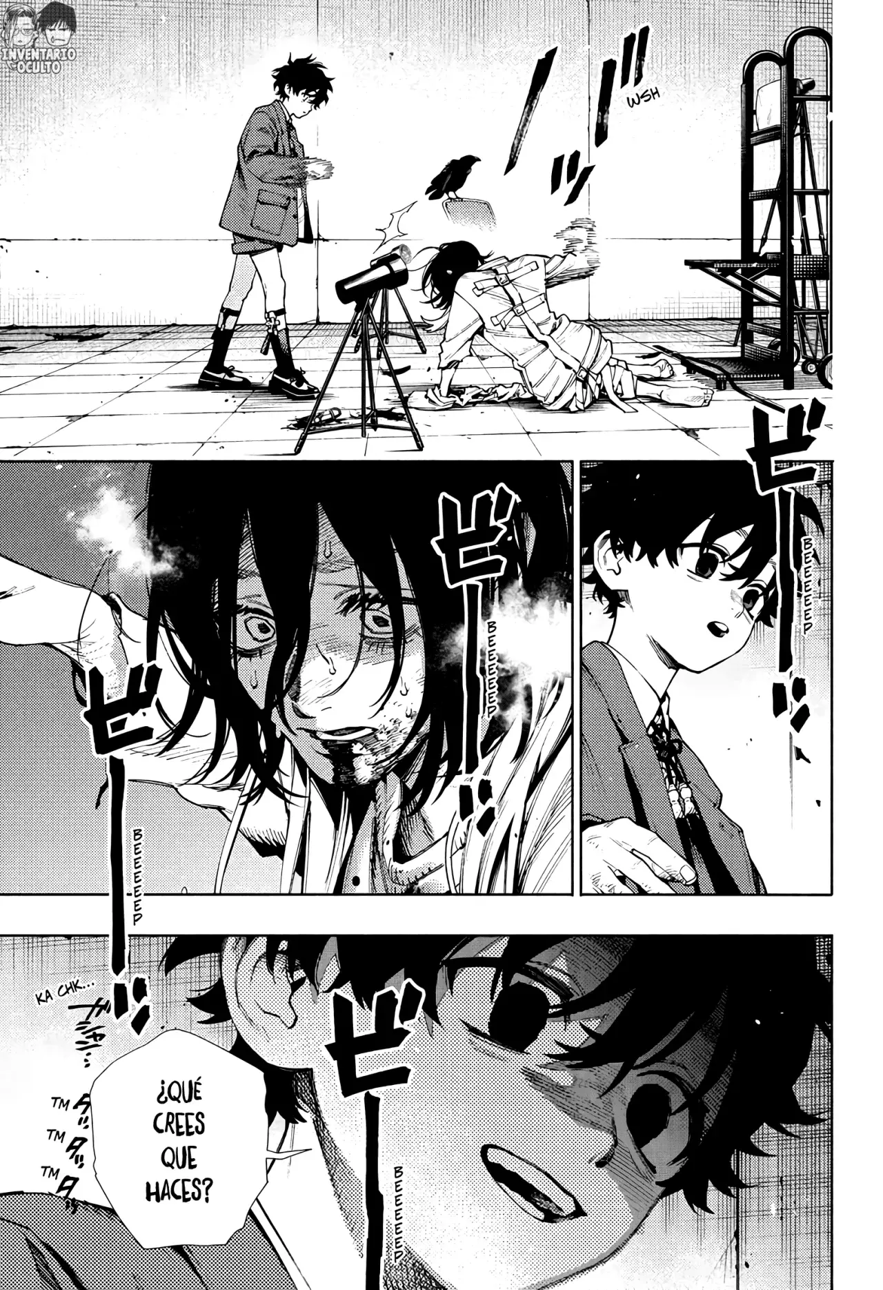 Gokurakugai Capítulo 28 - Página 9 en español