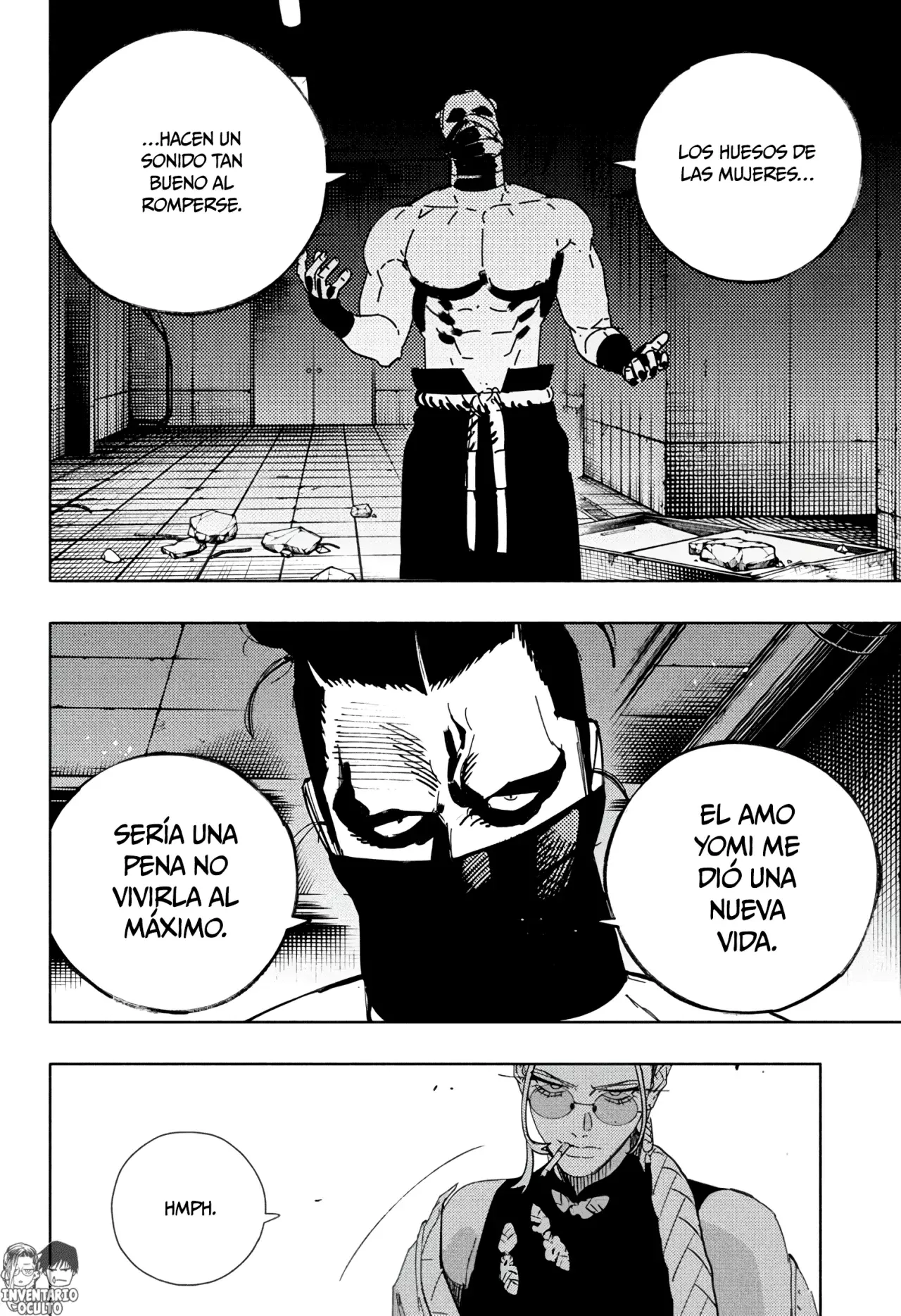 Gokurakugai Capítulo 32 - Página 10 en español