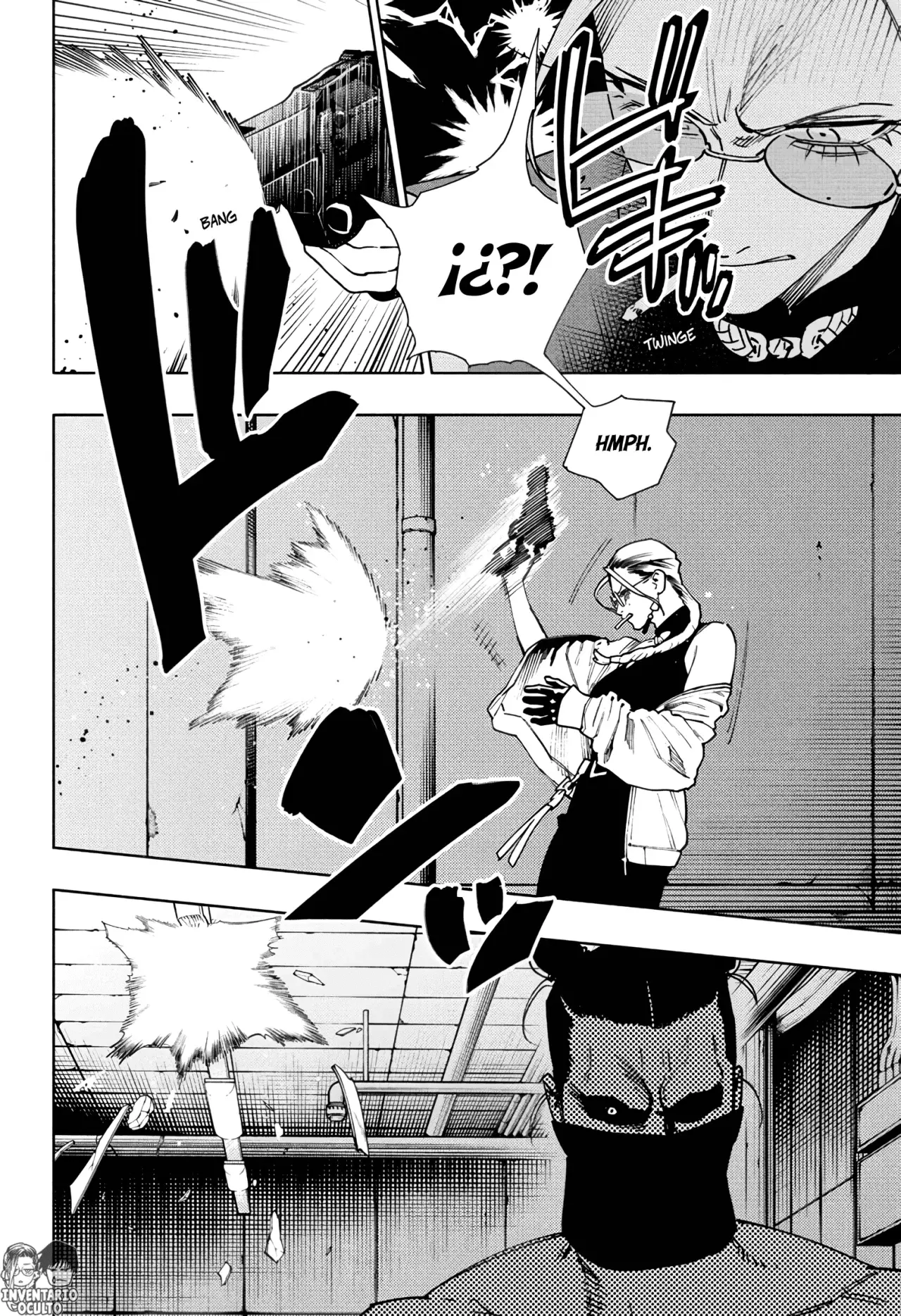 Gokurakugai Capítulo 32 - Página 12 en español