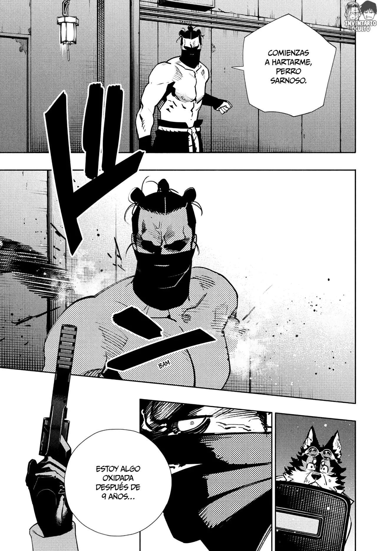 Gokurakugai Capítulo 32 - Página 17 en español