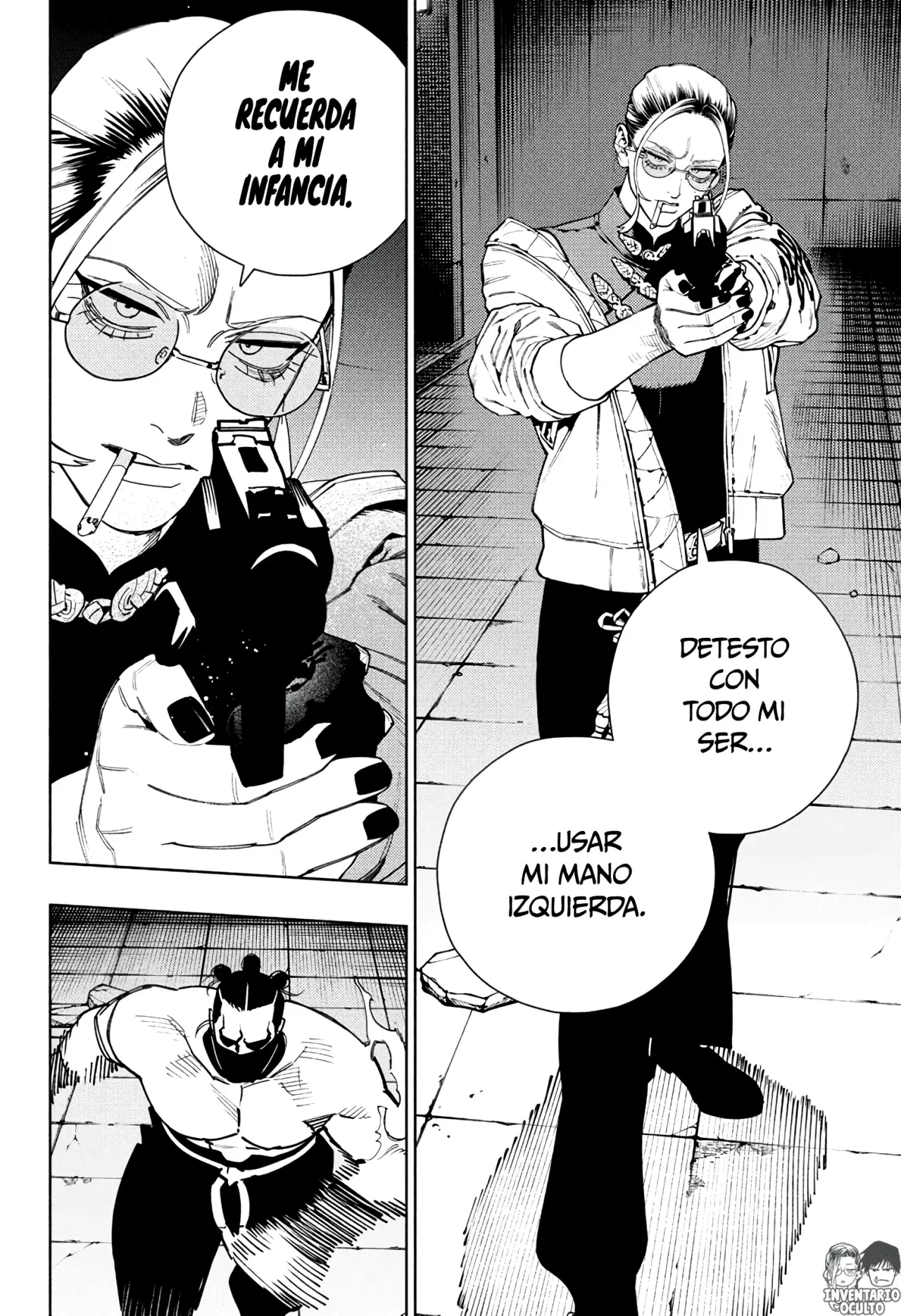 Gokurakugai Capítulo 32 - Página 18 en español