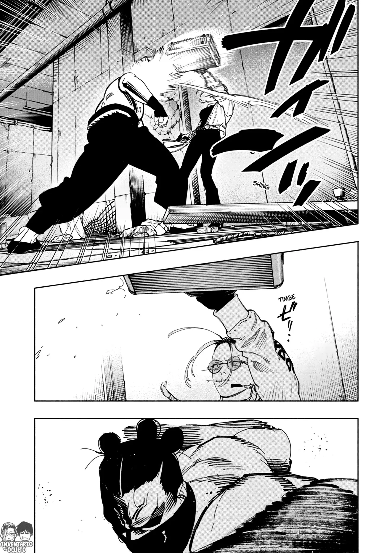 Gokurakugai Capítulo 32 - Página 7 en español