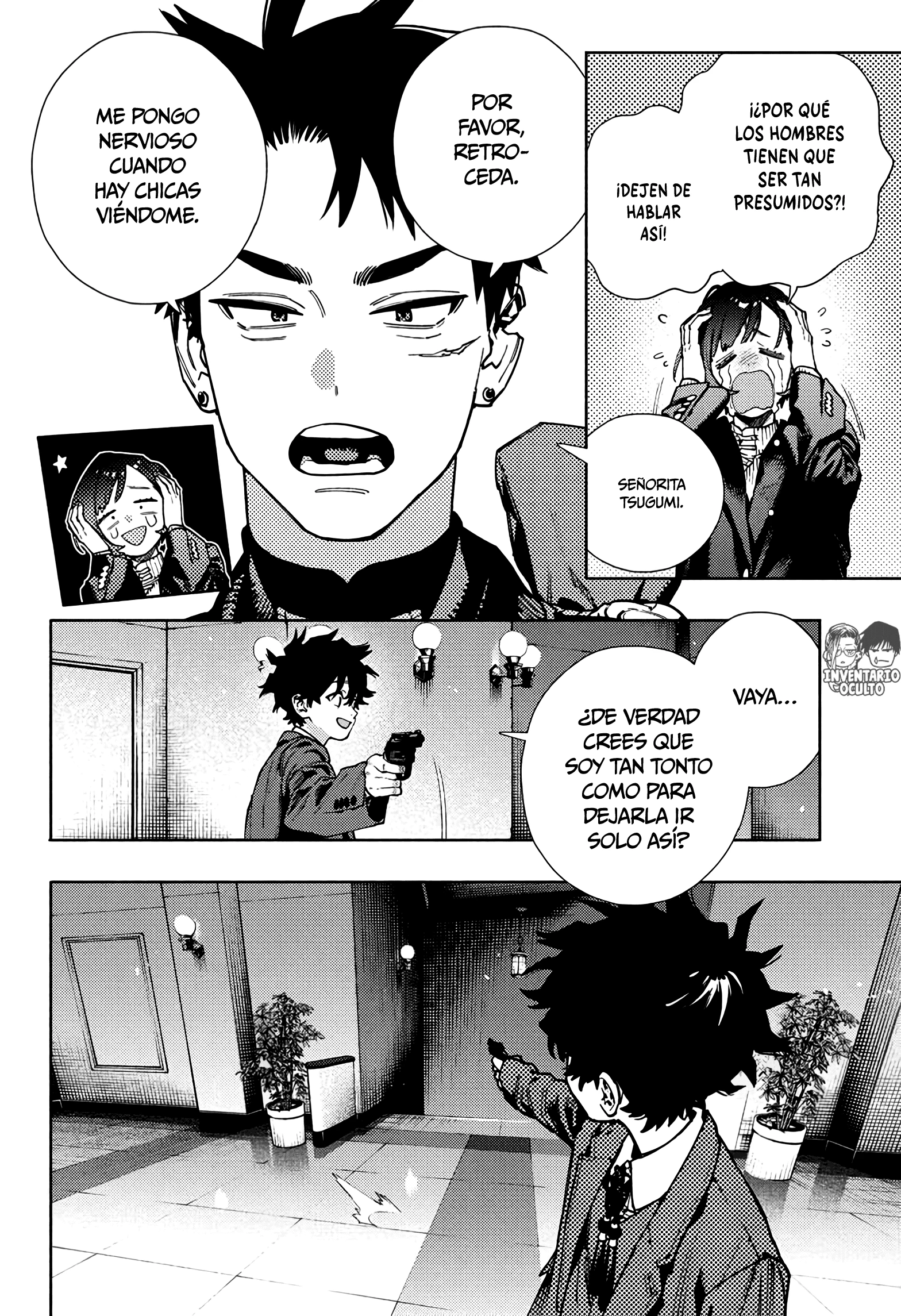 Gokurakugai Capítulo 35 - Página 11 en español
