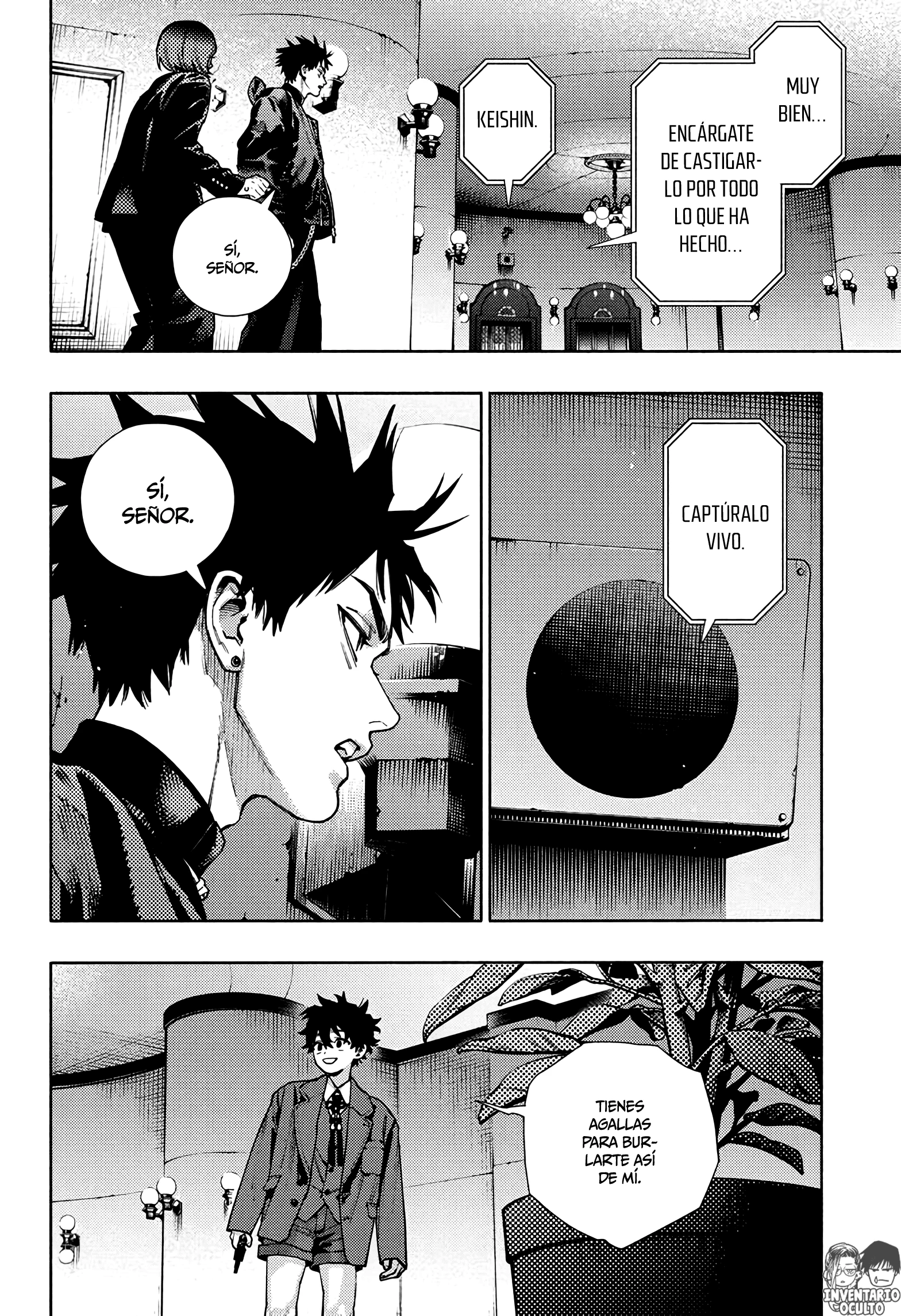 Gokurakugai Capítulo 35 - Página 13 en español