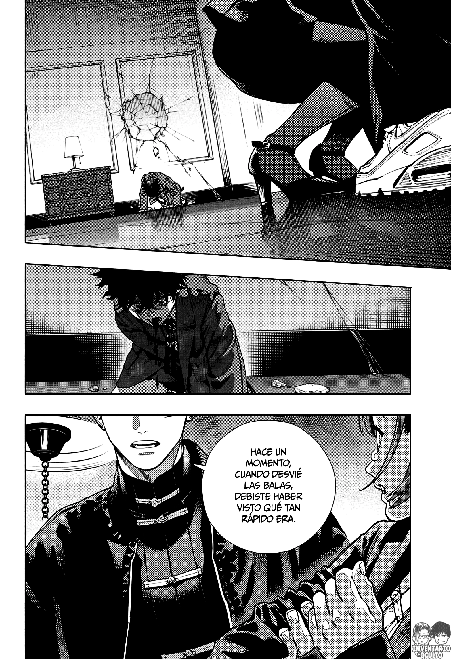 Gokurakugai Capítulo 35 - Página 19 en español