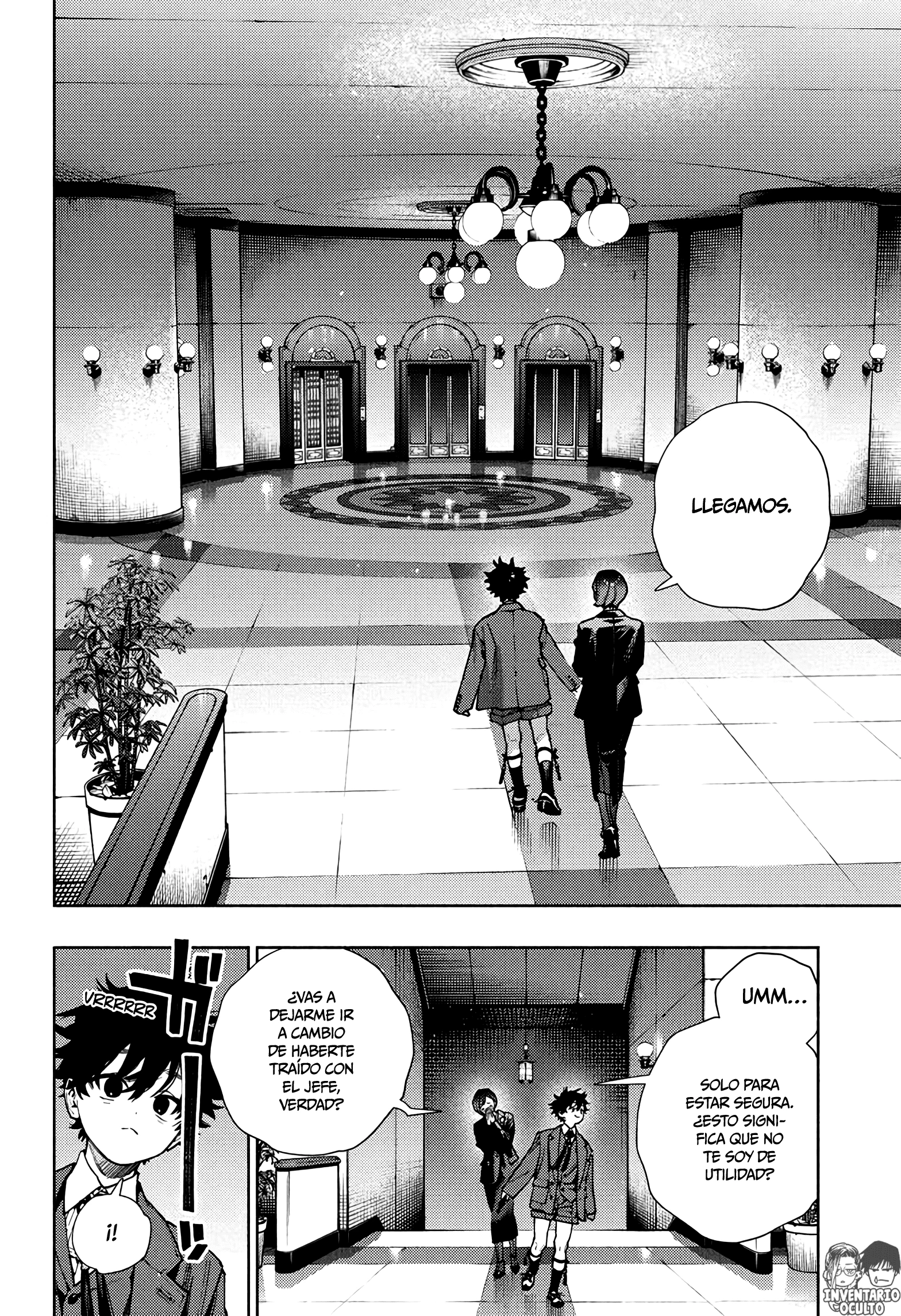 Gokurakugai Capítulo 35 - Página 3 en español
