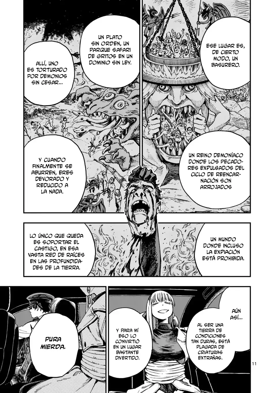 Darwin No Taizai Capítulo 1 - Página 12 en español