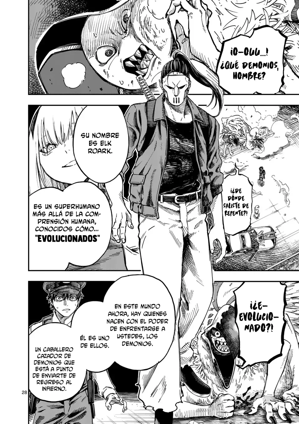 Darwin No Taizai Capítulo 1 - Página 29 en español
