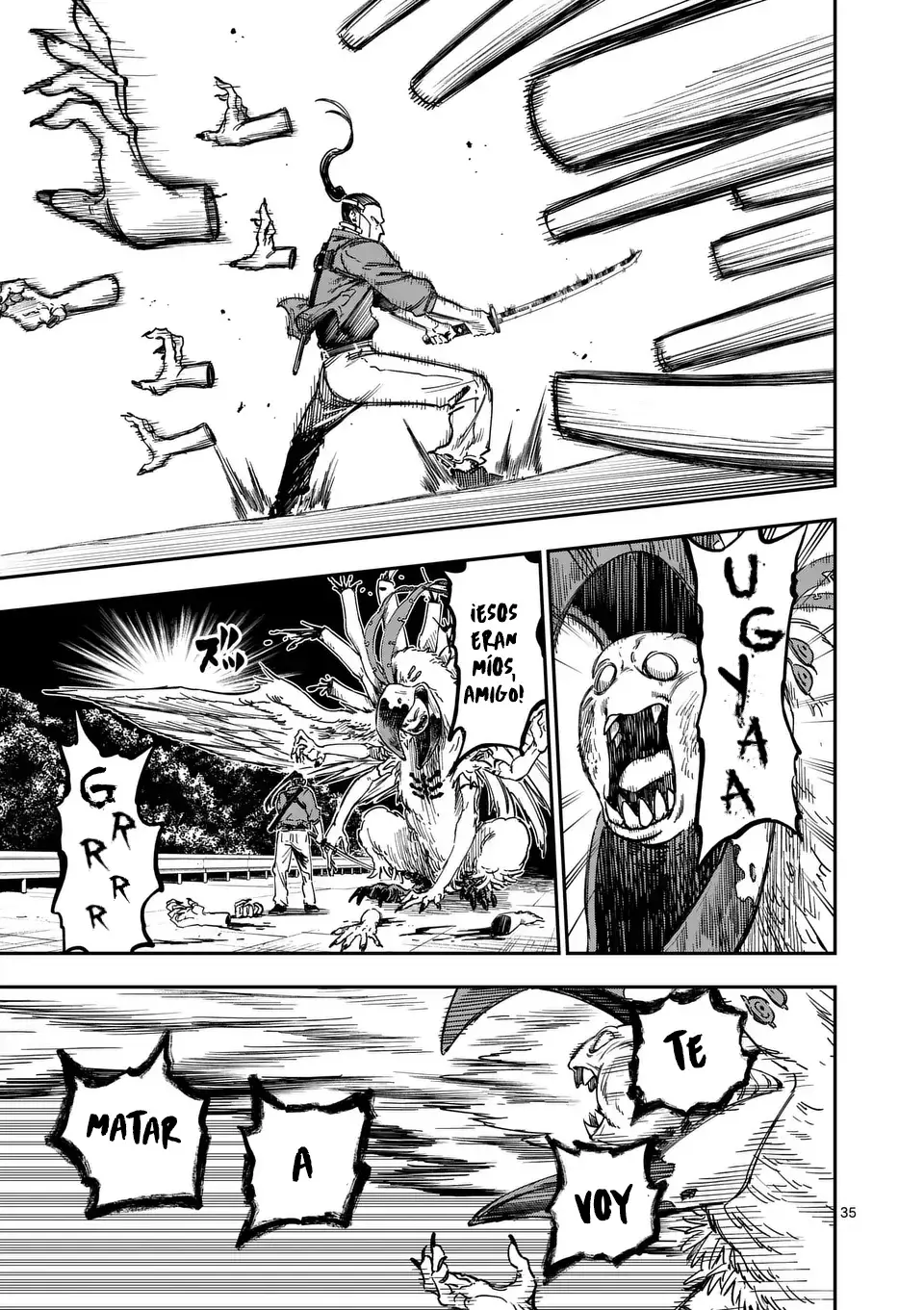 Darwin No Taizai Capítulo 1 - Página 36 en español