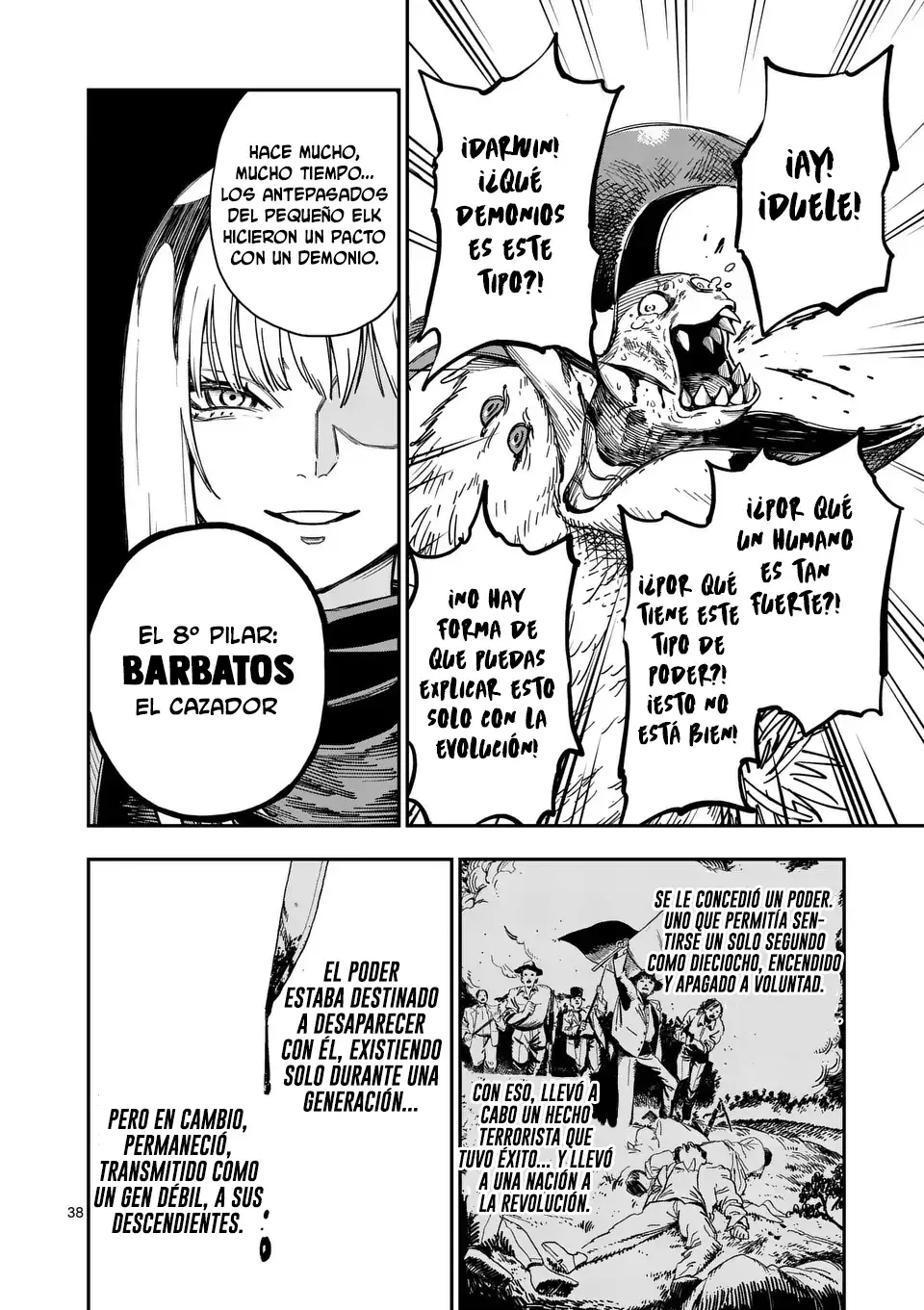 Darwin No Taizai Capítulo 1 - Página 39 en español