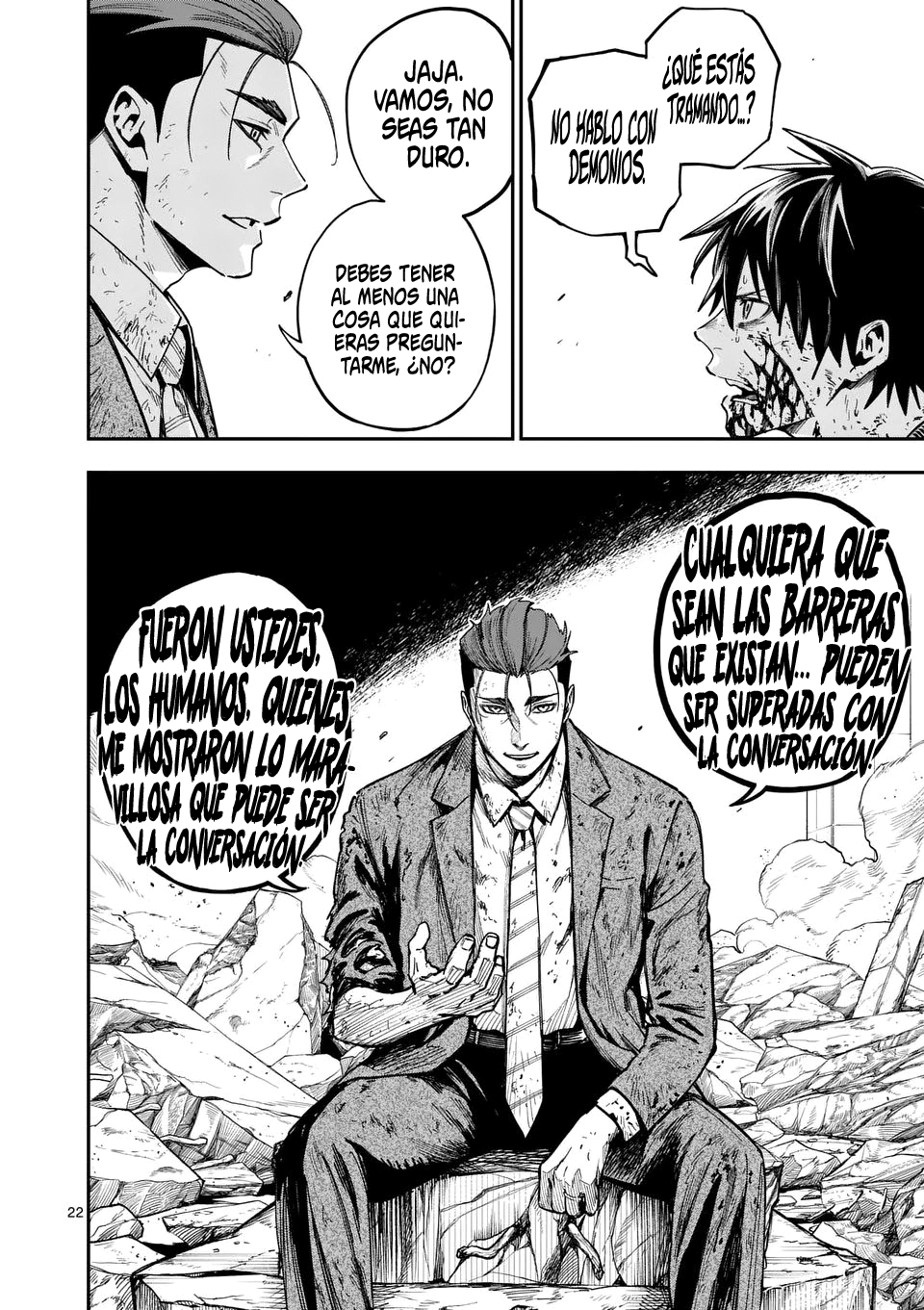 Darwin No Taizai Capítulo 13 - Página 24 en español