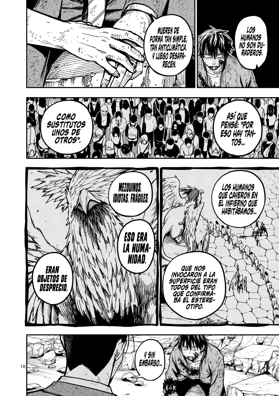 Darwin No Taizai Capítulo 14 - Página 12 en español