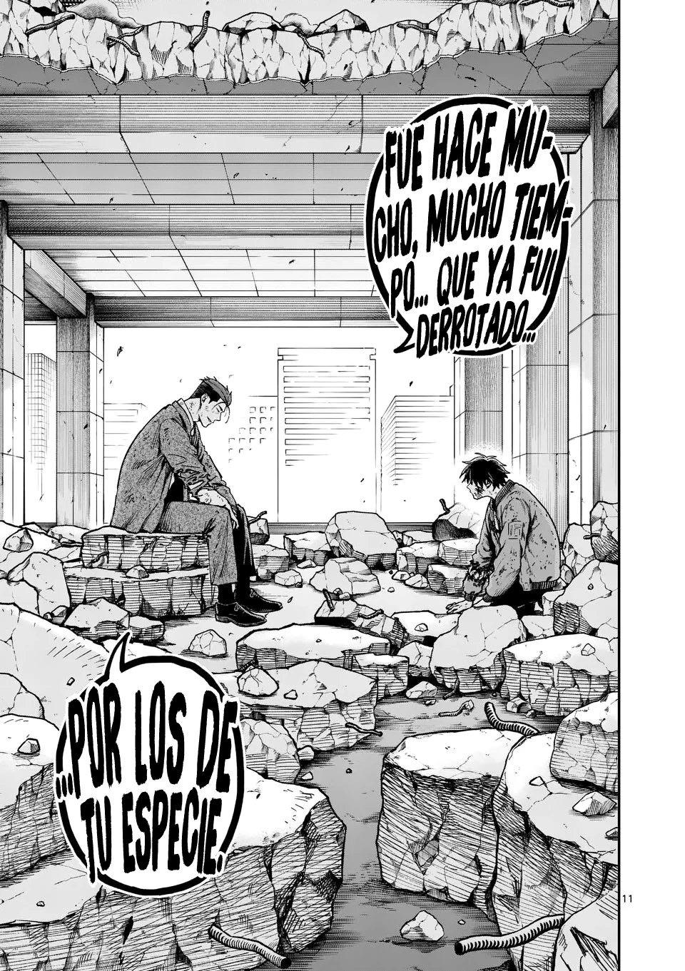 Darwin No Taizai Capítulo 14 - Página 13 en español